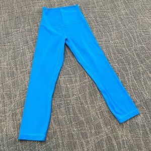 Lululemon Athletica Vibrant Blue Align Leggings